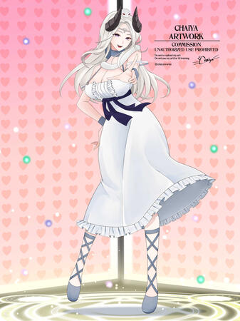 Full-body Illustration for VTuber Hessa Elainore